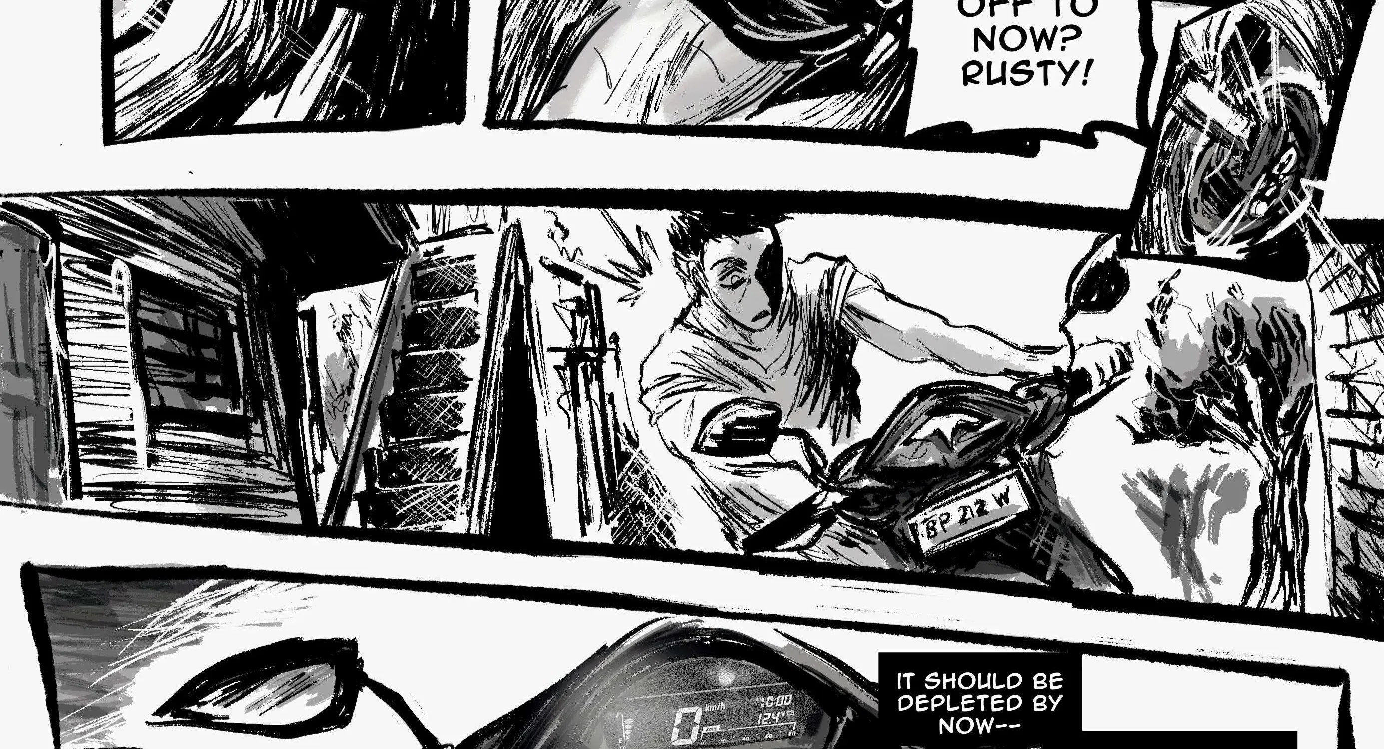 Hiding a Logistics Center in The Apocalypse Zinmanga X Chapter 26.4 Page 110