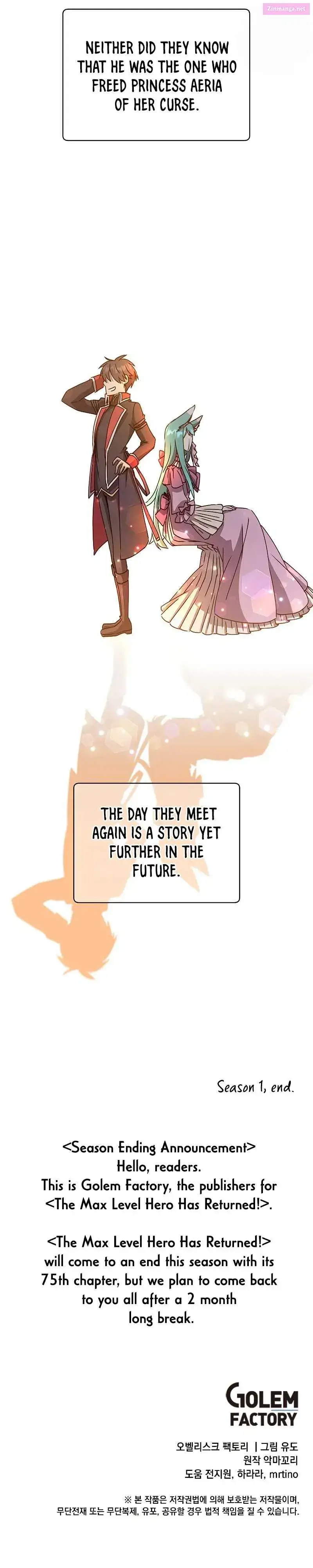 The Max Level Hero Has Returned! Zinmanga X Chapter 75 Page 7