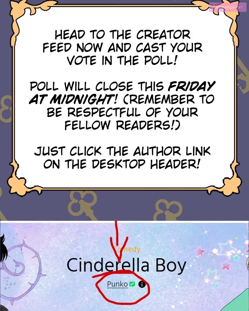Cinderella Boy Zinmanga X Chapter 64 Page 200