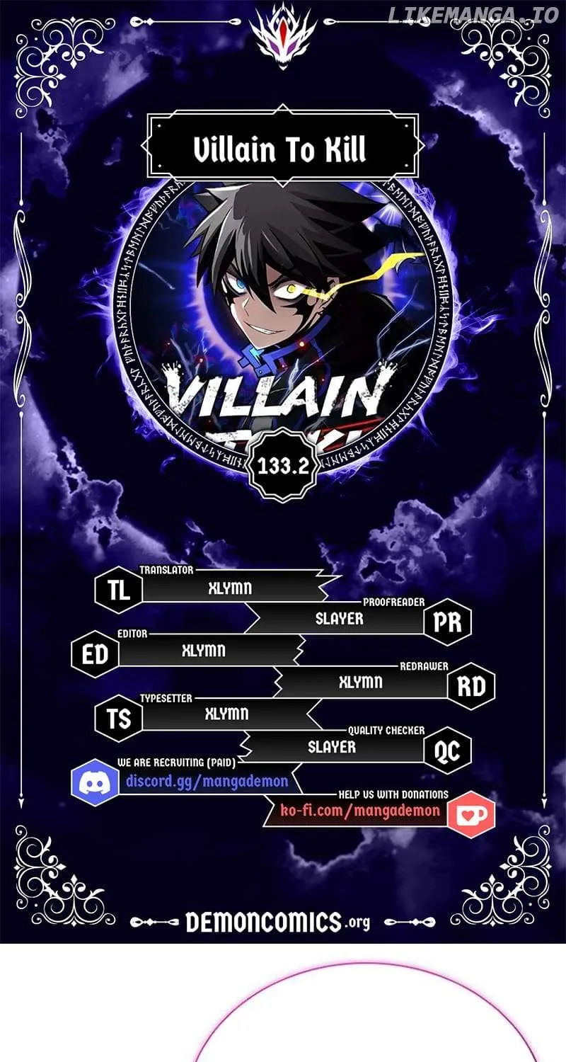 Villain To Kill Zinmanga X Chapter 133.2 Page 2