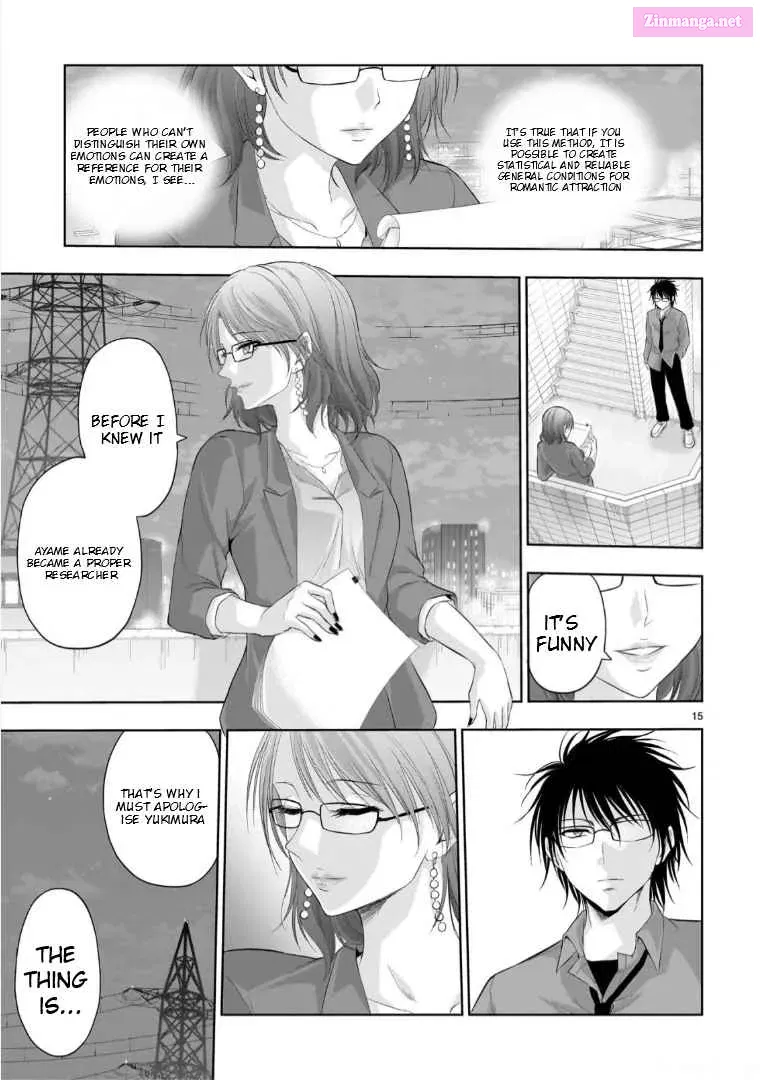 Rikei ga Koi ni Ochita no de Shoumei shitemita. Zinmanga X Chapter 95 Page 15