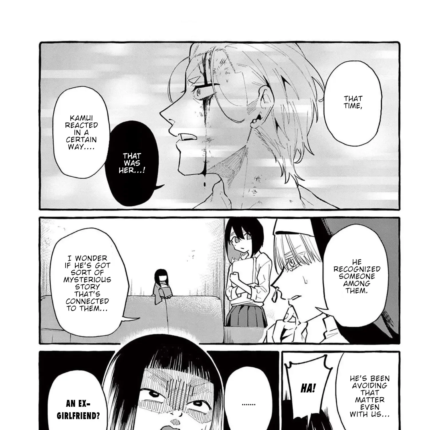 Ushiro no Shoumen Kamui-san Zinmanga X Chapter 51 Page 10