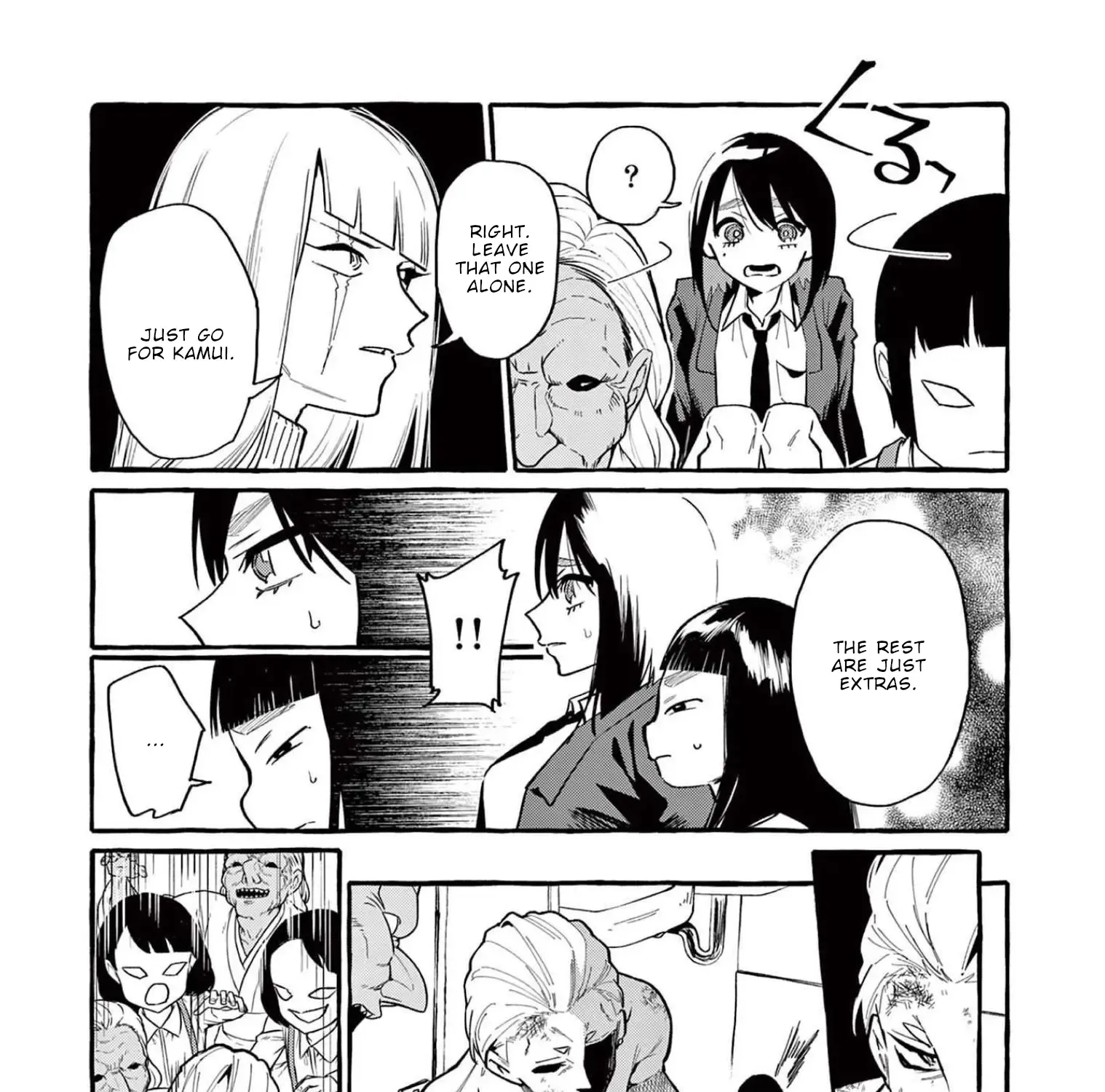 Ushiro no Shoumen Kamui-san Zinmanga X Chapter 45 Page 22