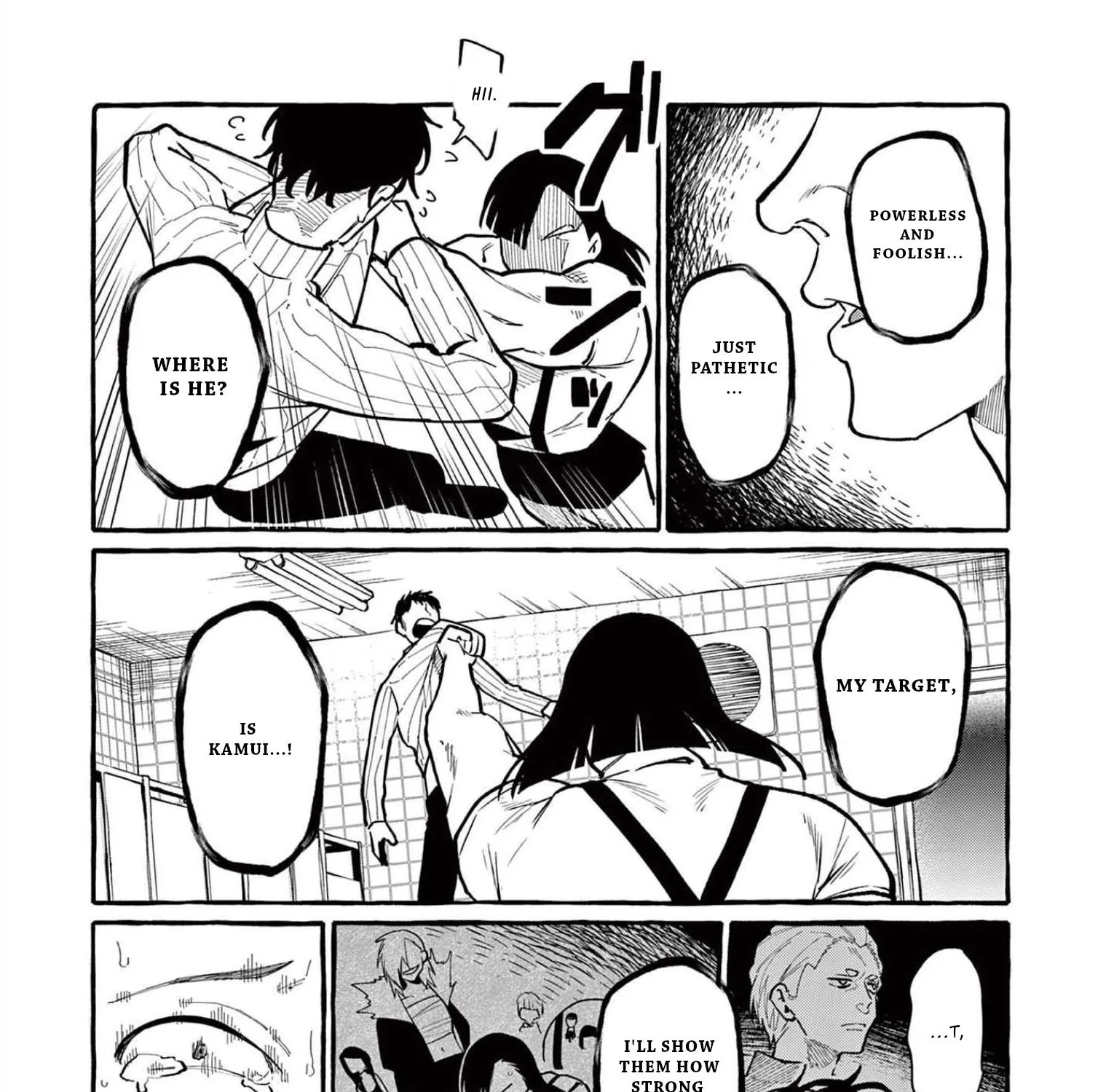 Ushiro no Shoumen Kamui-san Zinmanga X Chapter 41 Page 28