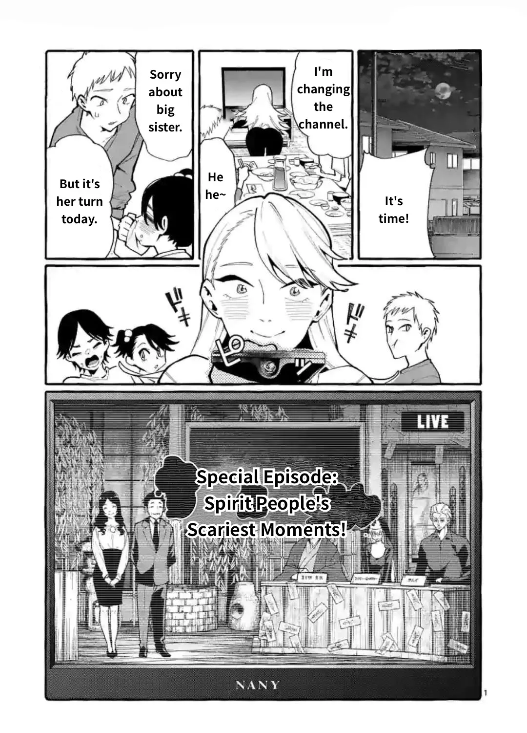 Ushiro no Shoumen Kamui-san Zinmanga X Chapter 18 Page 1