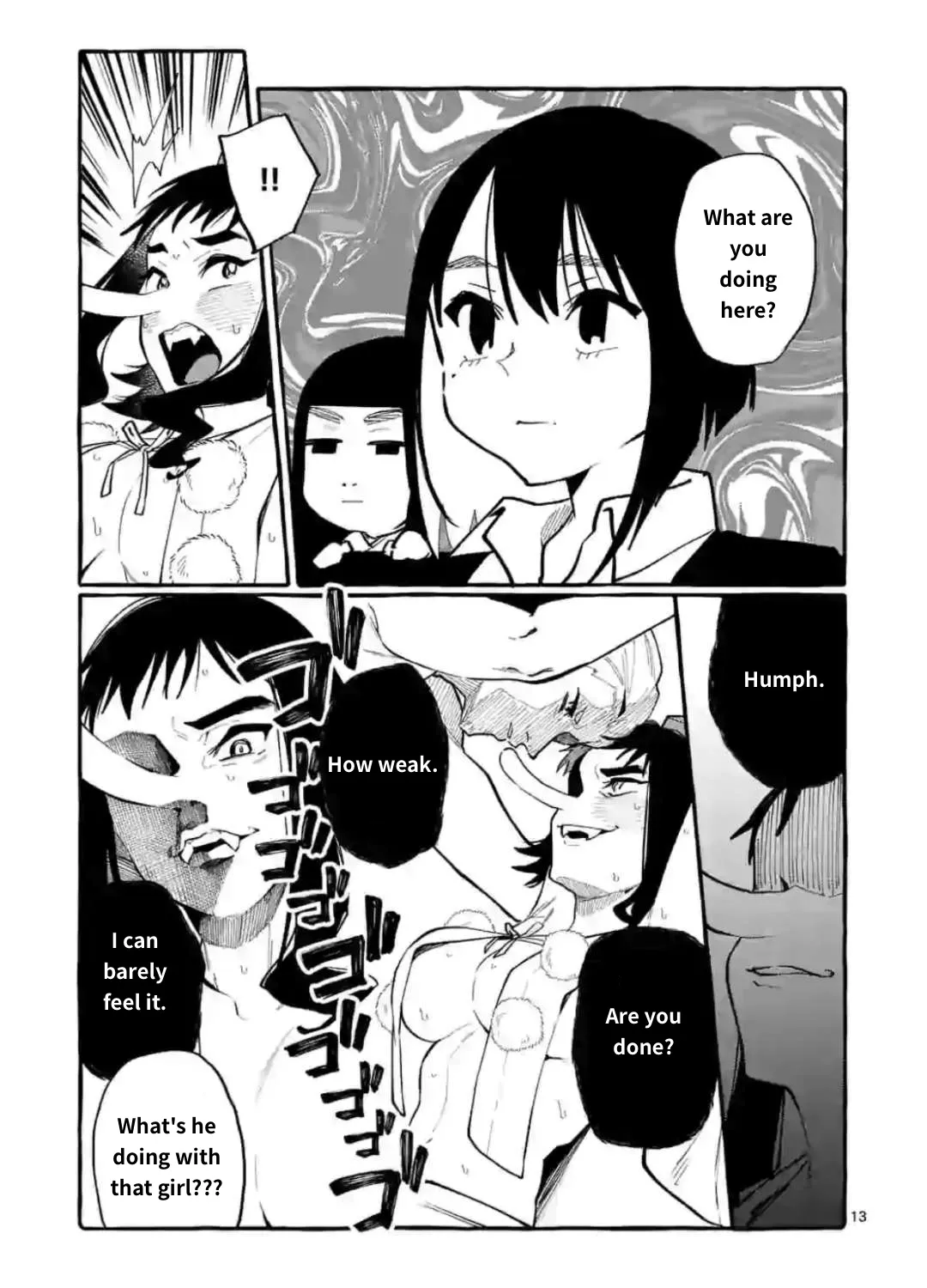 Ushiro no Shoumen Kamui-san Zinmanga X Chapter 17 Page 25