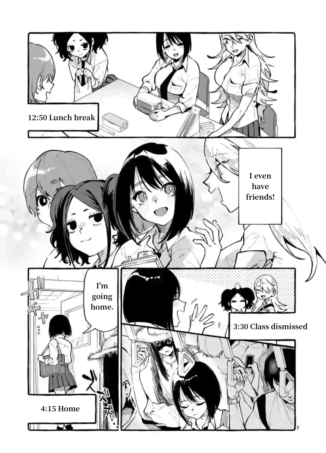 Ushiro no Shoumen Kamui-san Zinmanga X Chapter 7 Page 13